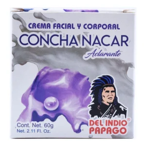 Crema De Concha Nacar 60 G Del Indio Papago