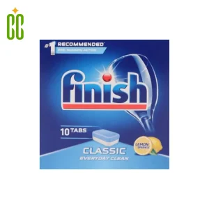 Finish Classic - Pastillas para el Lavavajillas, Limpieza Clásica, 10 Pastillas